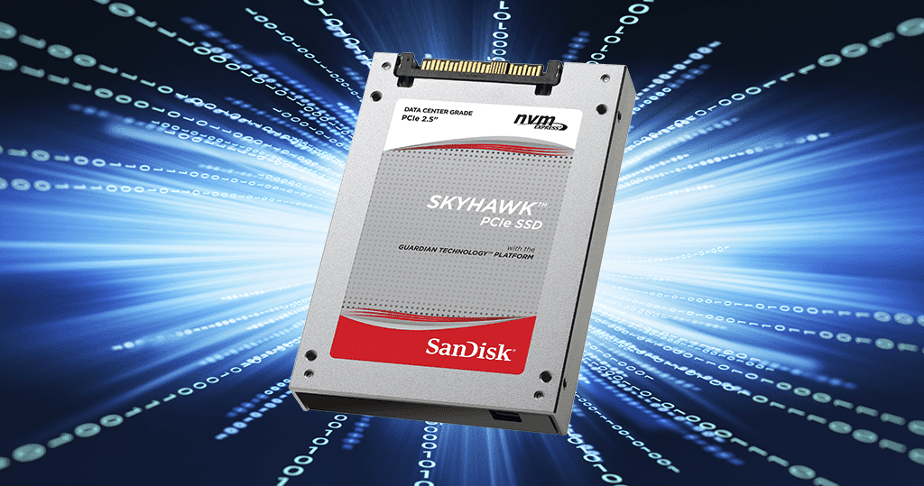 Introducing Skyhawk™ NVMe-compliant SSDs from SanDisk® brand