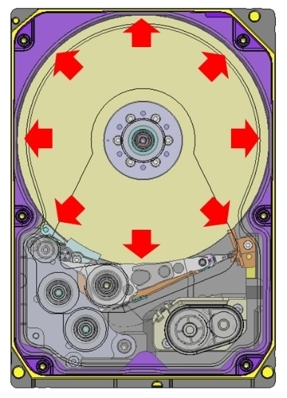 hard drive cutaway 3