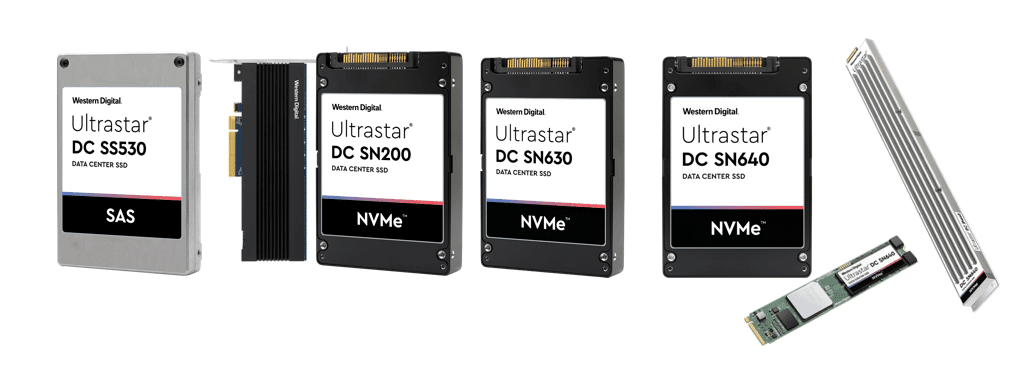 Ultrastar data center SSD lineup
