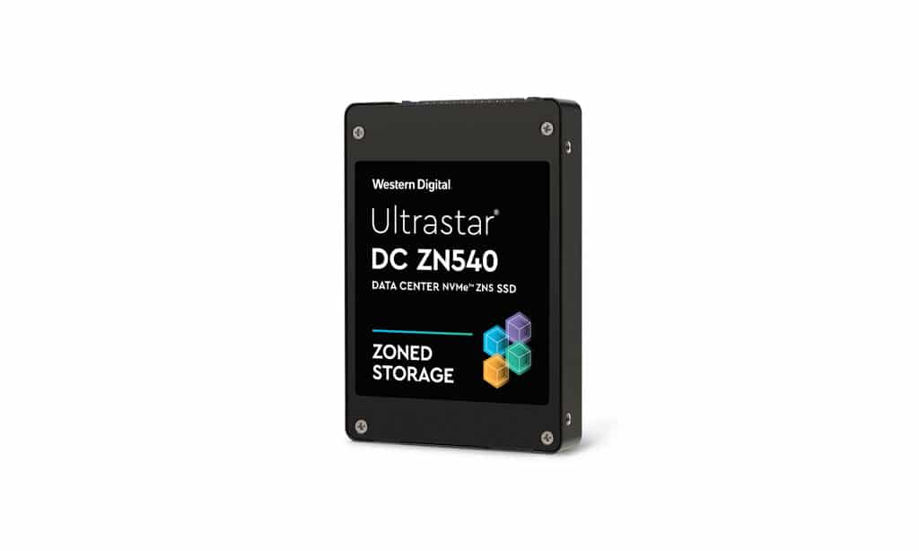 Ultrastar DC ZN540 ZNS SSD