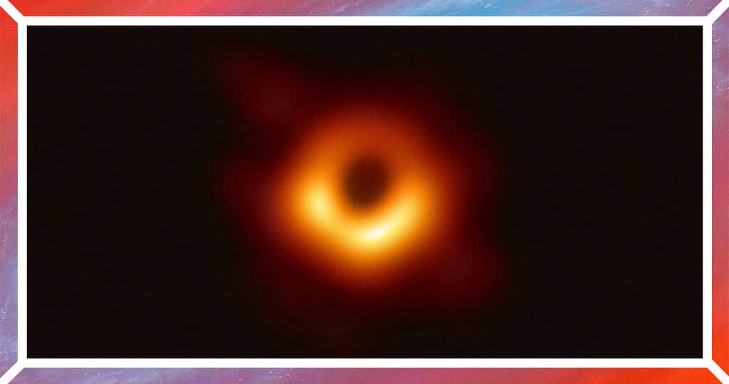 the first image created of a black hole by EHT